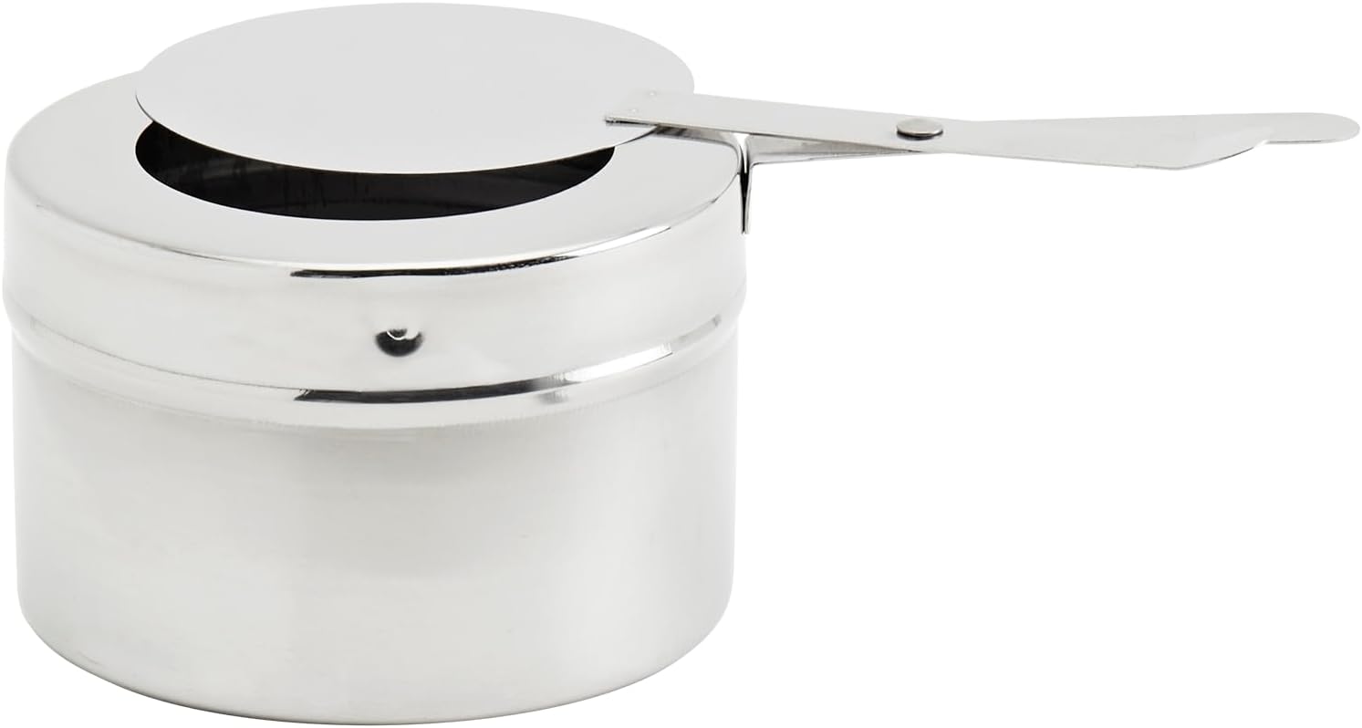 Denmark Tools for Cooks Celebrations Cookware Collection 5 Piece 6.3-Quart Heavy Gauge Stainless Steel Square Chafing Dish Set with Hydraulic Soft Close Glass Lid for Entertaining & Catering