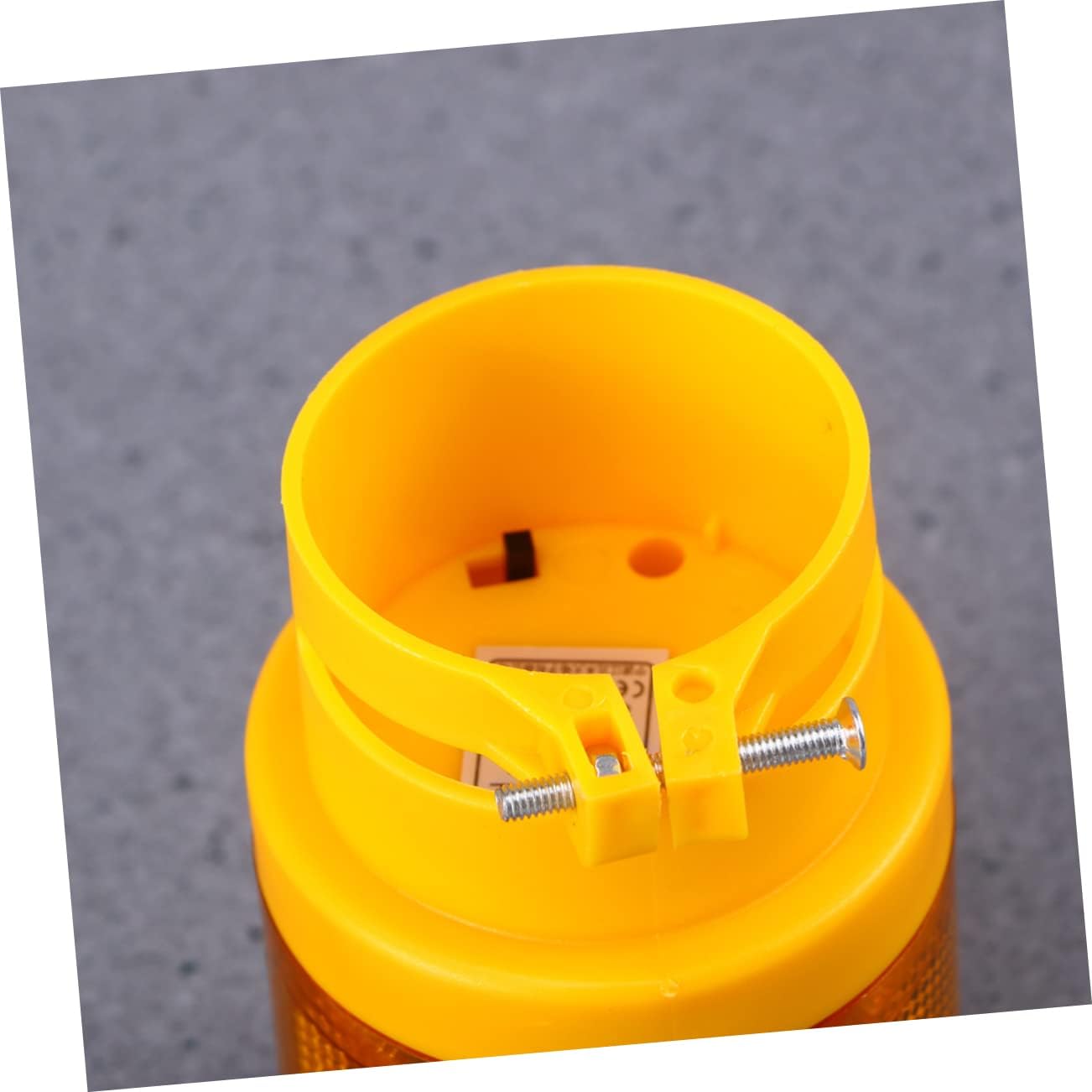MAGICLULU 5sets Multi-use Solar Traffic Beacon Led Flashing Light Easy Install No Wire Needed 2pcs*5