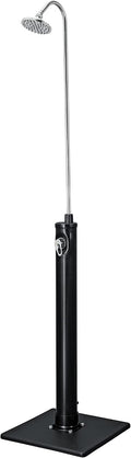 Bestway Flowclear SolarFlow 2 Gal Solar-Heated Outdoor Shower | Portable, Outside Shower Station Fixture | Great for Camping, Pool Area, Beach House