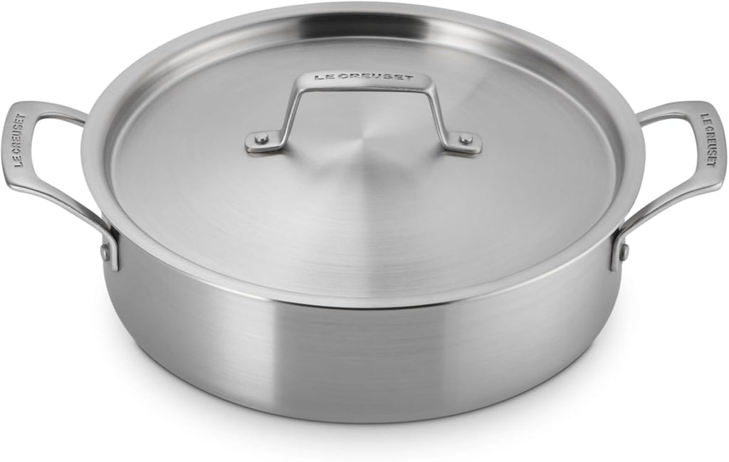 Le Creuset Essential Stainless Steel 13 Piece Cookware Set