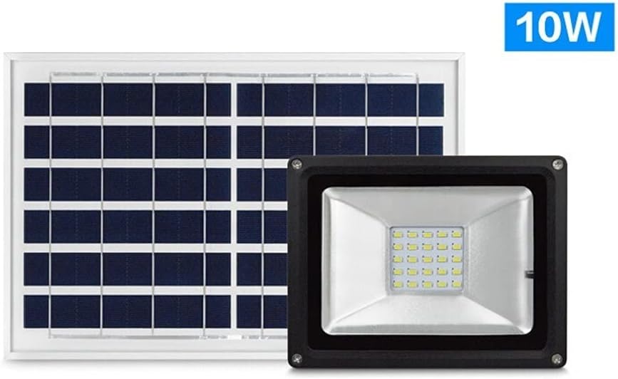 10W/20W/30W/50W LED Solar Waterproof Outdoor Spotlight Courtyard Home Wall Spotlight with High Brightness Aluminum Landscape Emergency Light