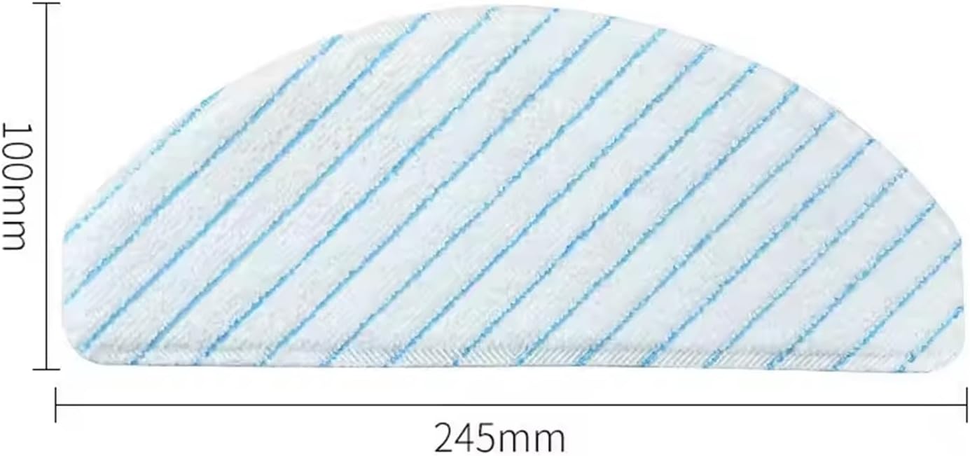 Disposable Mop Pads,Compatible For Ecovacs,Compatible For Deebot,Ozmo T8 T8 + / T8 AIVI T9 / N8 Pro / N8 + Accessories Parts Anti-Scratch(100pcs)