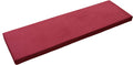 Custom Bench Cushion 72Inch,Indoor Outdoor Patio Furniture Cushions,Non-Slip Bench Pads,Chair Cushion Sofa Pads for Piano Window Entryway Dining Seat,Optional Piping,Removable,Rust Red 24' X 72'X 2'