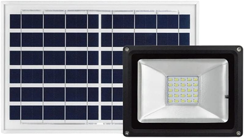 10W/20W/30W/50W LED Solar Waterproof Outdoor Spotlight Courtyard Home Wall Spotlight with High Brightness Aluminum Landscape Emergency Light