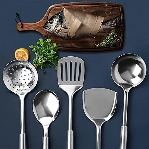 Kitchen Utensils Set, Cooking Utensils Set Stainless Steel Kitchen Cooking Utensil Set Cookware Colander Spoon Spatula Shovel Nonstick Cookware Set