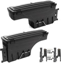 PIT66 Lockable Truck Bed Storage Box Toolbox, Compatible with Ford F250 F350 Super Duty 2017-2023, Left Driver + Right Passenger Sides Tool Box Drawer Set