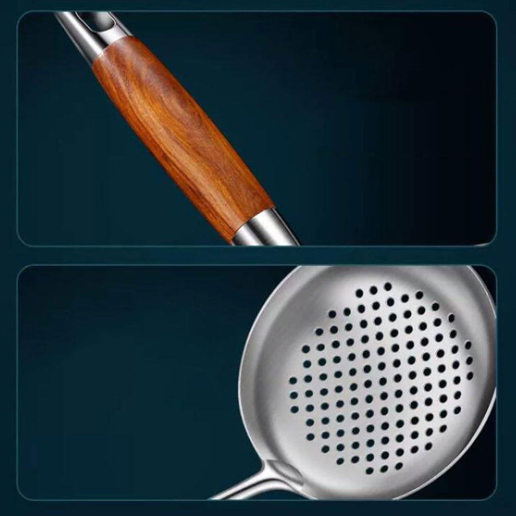Kitchen Utensils Set，Cooking Utensils Kitchen Tools 6 Pieces Sets Spoons for Cooking Spatulas 316 Stainless Steel Cooking Utensils Spatulas Spoons Gadgets