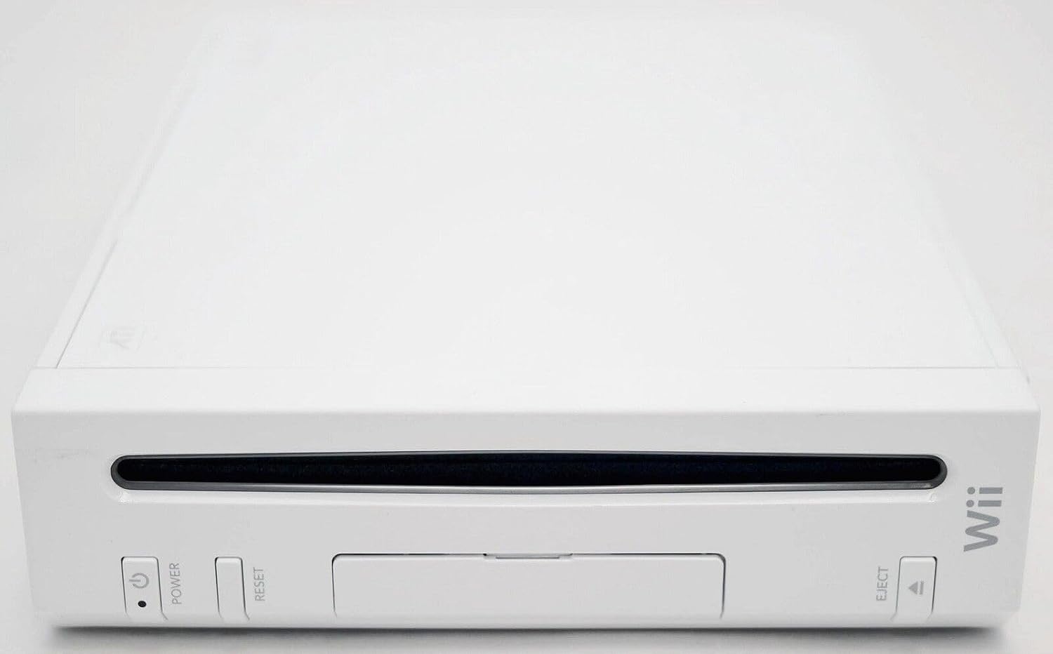 BOXED Nint endo Wii RVL-001 Console - White Retro Gaming System with Up-To-Date Wii-Mote Controller Bundle (Renewed)