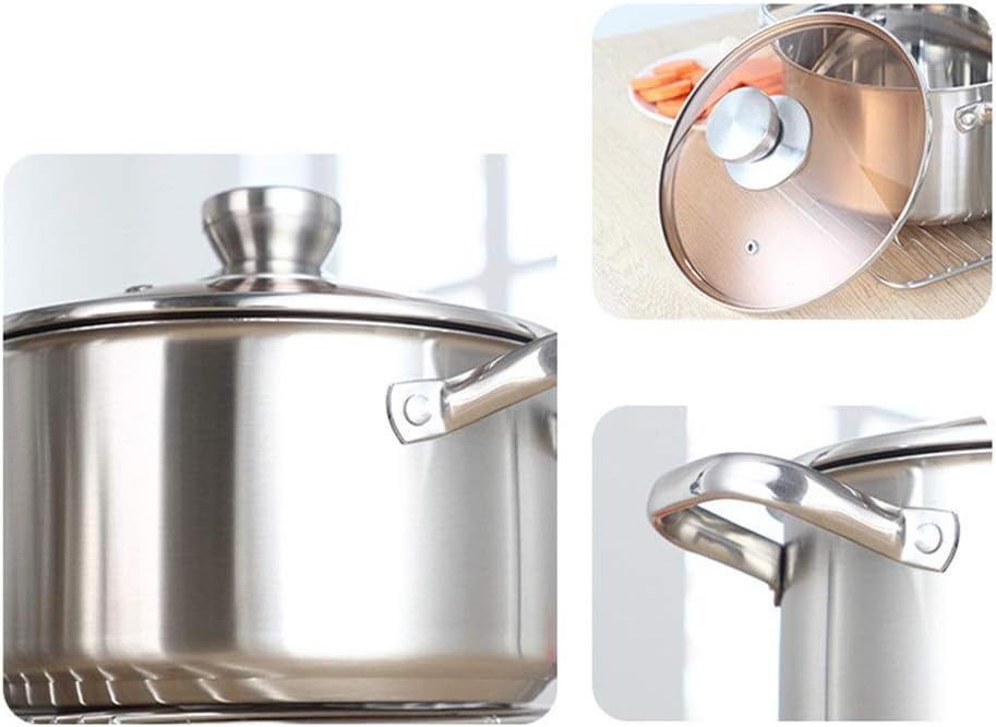 Pot Set Cookware Pots and Pans Set Stainless Steel Perfect Cooking Utensils Suitable for All Cooktops Cookware Cooking Set