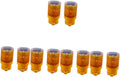 Unomor 10pcs Solar Strobe Light for Traffic Safety Cordless Emergency Road Construction Beacon for Outdoor Use