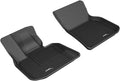 3D MAXpider Custom Fit Kagu Floor Mat (Black) Compatible with BMW X3 (G01) 2018-2026 / X4 (G02) 2019-2026 - Front Row