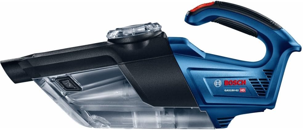 Bosch GAS18V-02N 18V Handheld Vacuum Cleaner, Battery Not Included