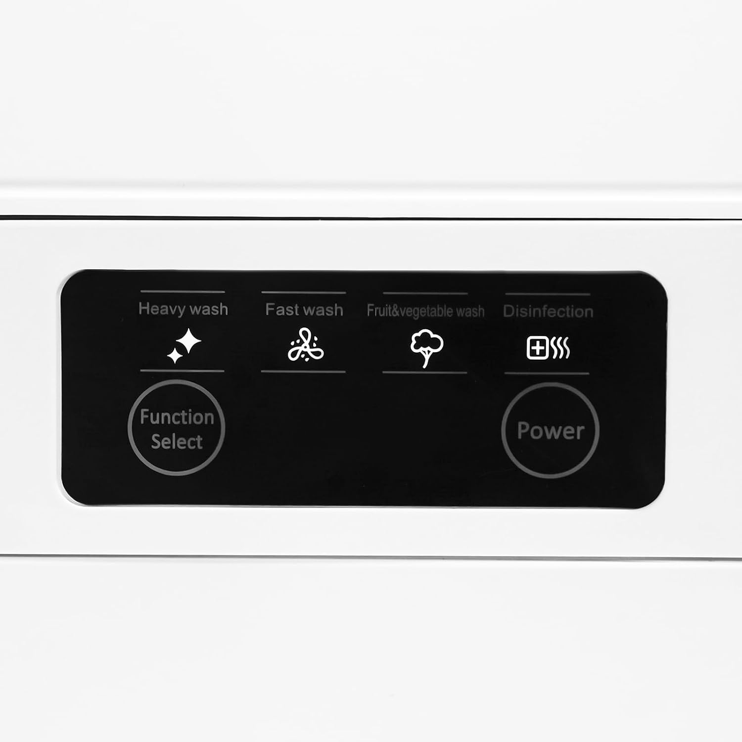 1200W Portable Countertop Dishwasher with 3 Washing Modes, 176℉ High-Temp, No Installation Needed, White Compact Dish Washing Machine for 12-18 Pieces of Cutlery