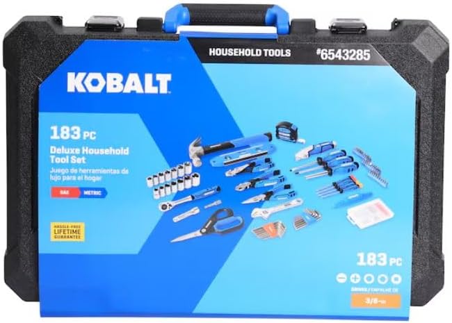 K.balt 183 -Piece Household Tool Set with Folding Case