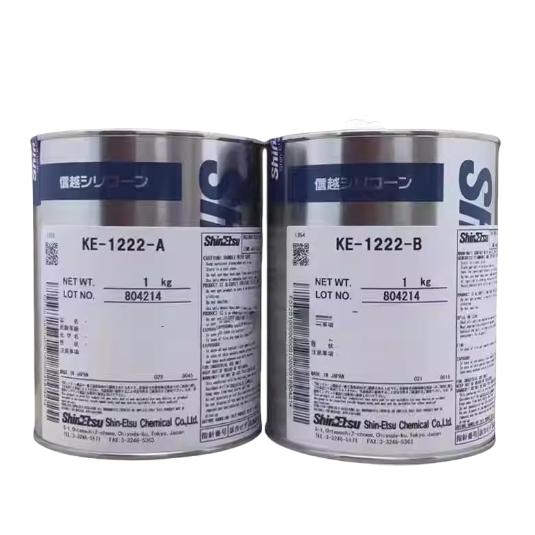 Shin-ETSU KE-1222 A/B 2kg High-Performance Two-Component RTV Adhesive Sealant for Industrial and Electronic Applications