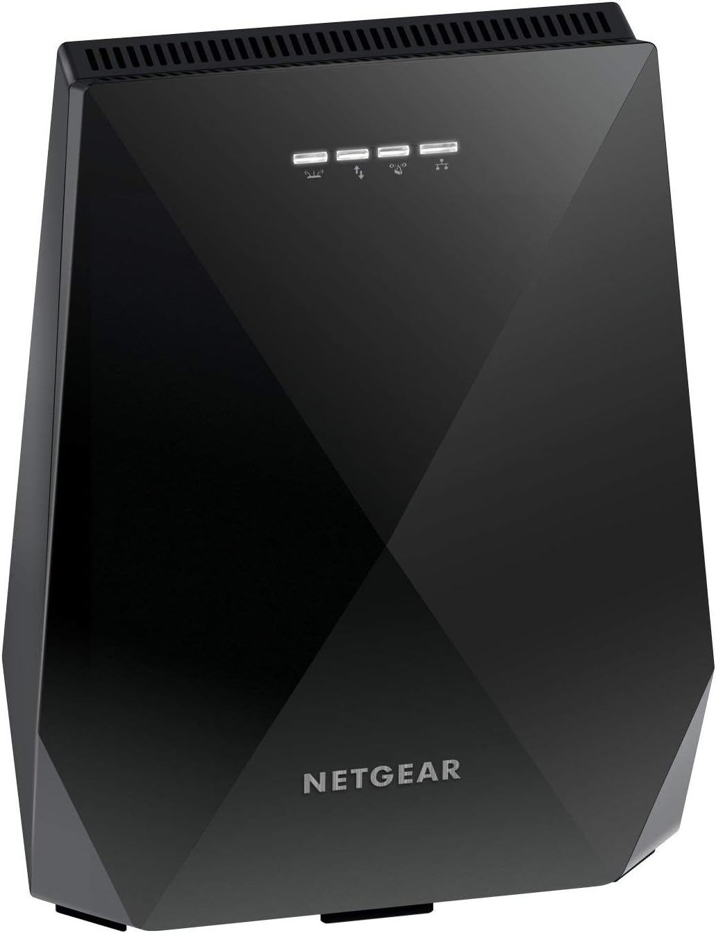 NETGEAR WiFi Mesh Range Extender EX7700 - Coverage up to 2000 sq.ft. and 40 Devices with AC2200 Tri-Band Wireless Signal Booster & Repeater (up to 2200Mbps Speed), Plus Mesh Smart Roaming (Renewed)