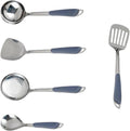 Stainless Steel Cooking Utensils 5 Pieces Sets Spoons Spatulas Kitchen Cookware Bakeware Gadgets