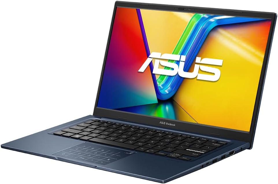 ASUS Vivobook 14 Laptop 2025 14' FHD 1920 x 1080 Display Intel Core i5-1334U, 10-core, Intel Iris Xe Graphics, 16GB DDR4, 512GB SSD, Wi-Fi 5, Bluetooth 5, 720p HD Camera, Windows 11 Home