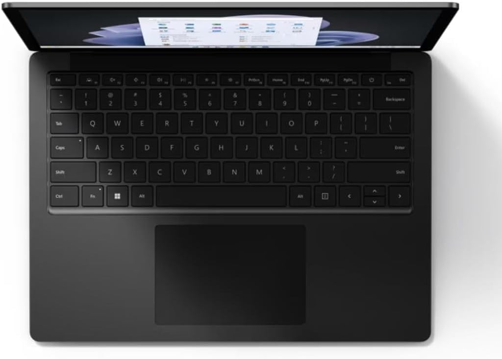 Microsoft Surface Laptop 5 13.5' Touch-Screen – Intel Core i5-16GB - 256GB SSD Windows 11 PRO (Latest Model) - Matte Black (Renewed)