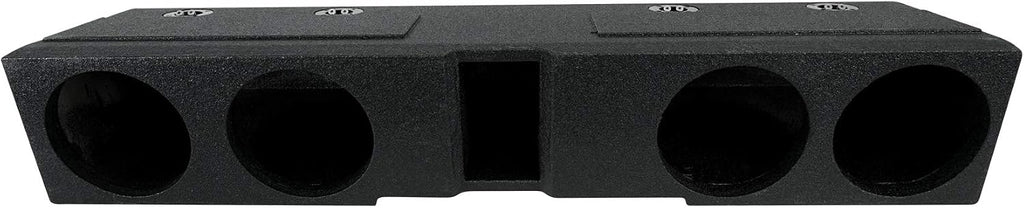 Rockville W8K5S4 Bundle: (4) 8' in 800W Peak / 200W RMS 4-Ohm Car Subwoofers, Quad 8 in Sub Box for Ford F150/F250/F350, 2 Dual Sub Box Install Kits, 7-Items
