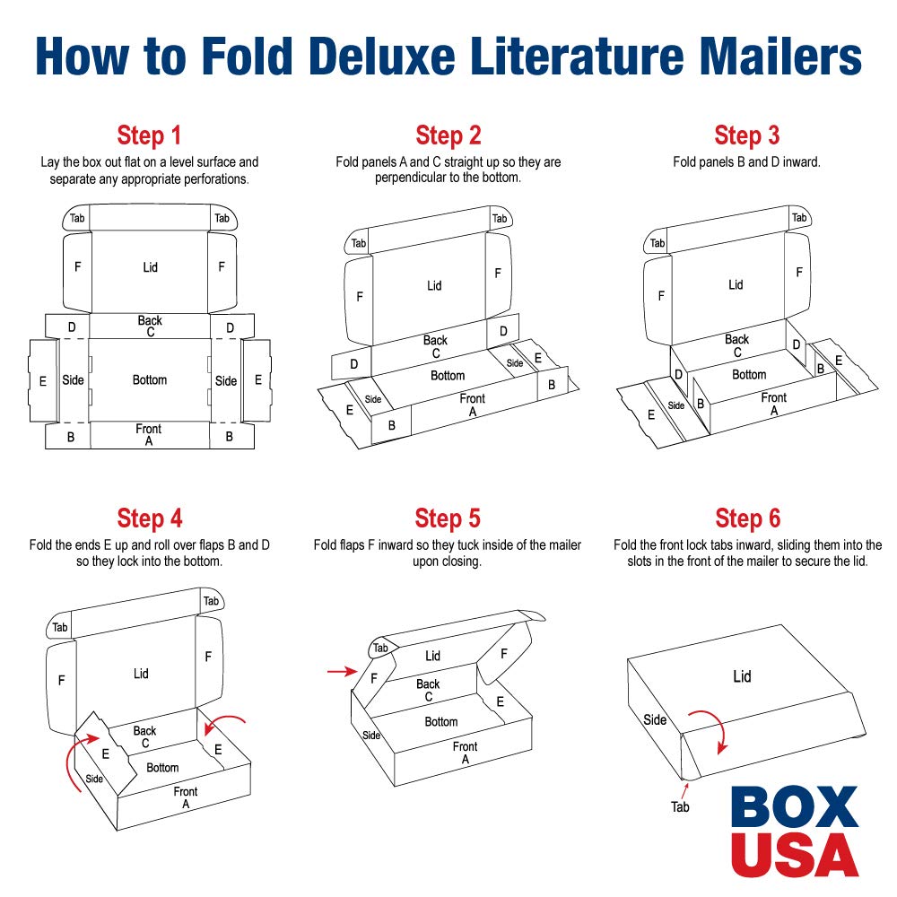 Box USA 15' Deluxe Shipping Boxes 15 1/8'L x 11 1/8'W x 3'H, 50-Pack - White Box Mailers for Packaging, Storage, Gifts or Bulk Business Orders
