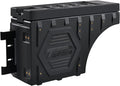 Truckiipa Truck Bed Storage Box, Universal Double Layer Thicken Truck Bed Toolbox Waterproof Lockable Wheel Well Tool Box for Truck, Swing Case Fit Most Truck Driver & Passenger Side, 20L/5.28GAL