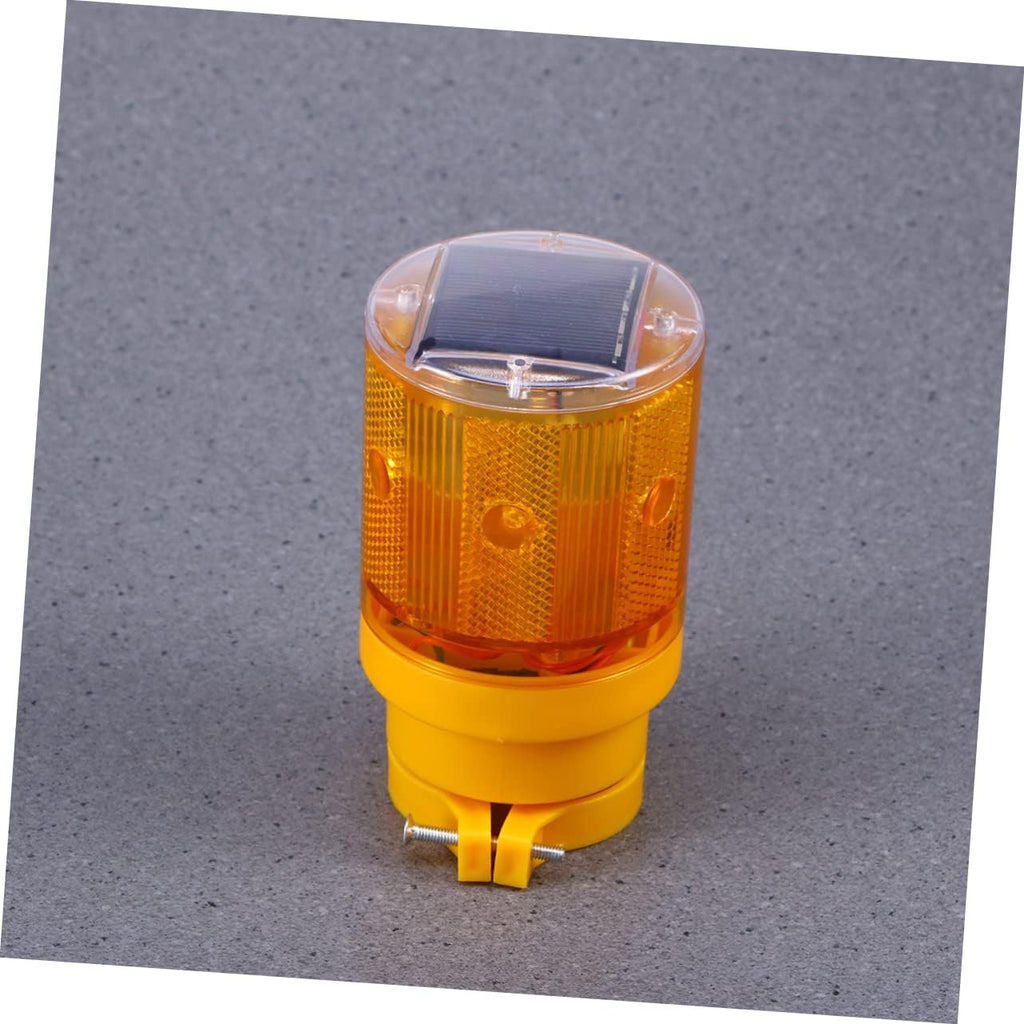 MAGICLULU 5sets Multi-use Solar Traffic Beacon Led Flashing Light Easy Install No Wire Needed 2pcs*5