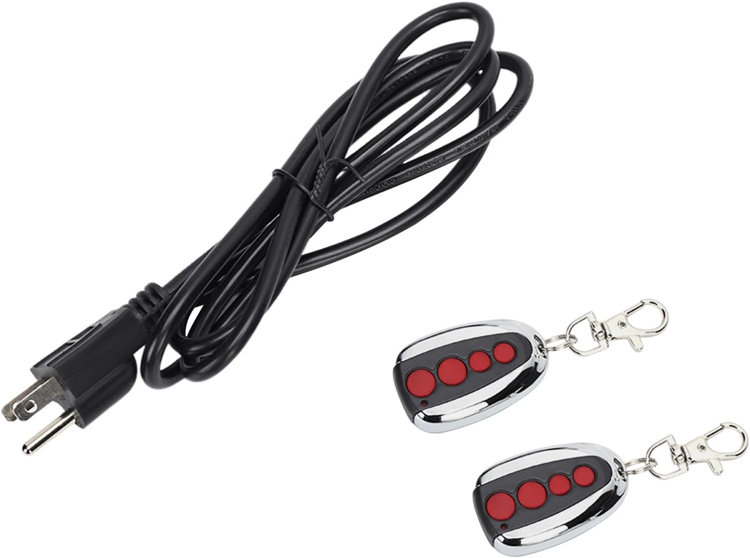 Electric Garage Roller, Electric Garage Roller Remote Door Opener, Electric Rolling Shutter Roller Remote 250N Force 2 Remotes + Control Box