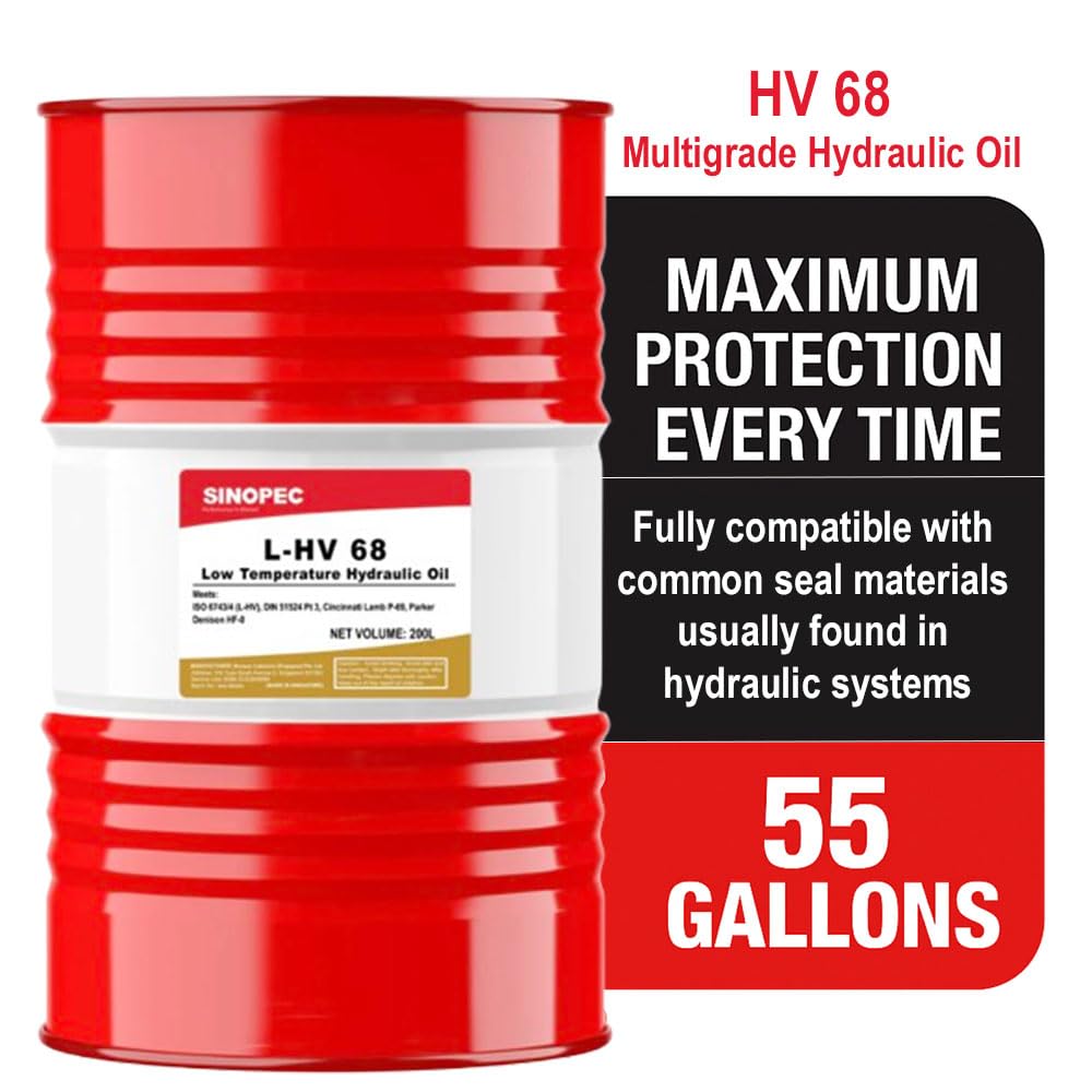 HV 68 Multigrade Hydraulic Oil- 55 Gallon Drum