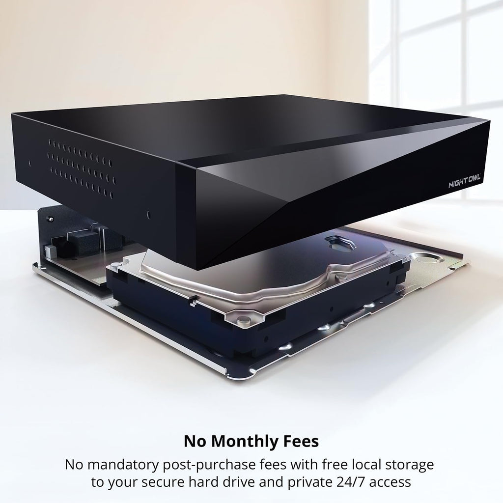Night Owl 2-Way Audio 20 Channel 4K Video Home Security DVR with 2TB Hard Drive (Add up to 20 Total Cameras) (2 TB)
