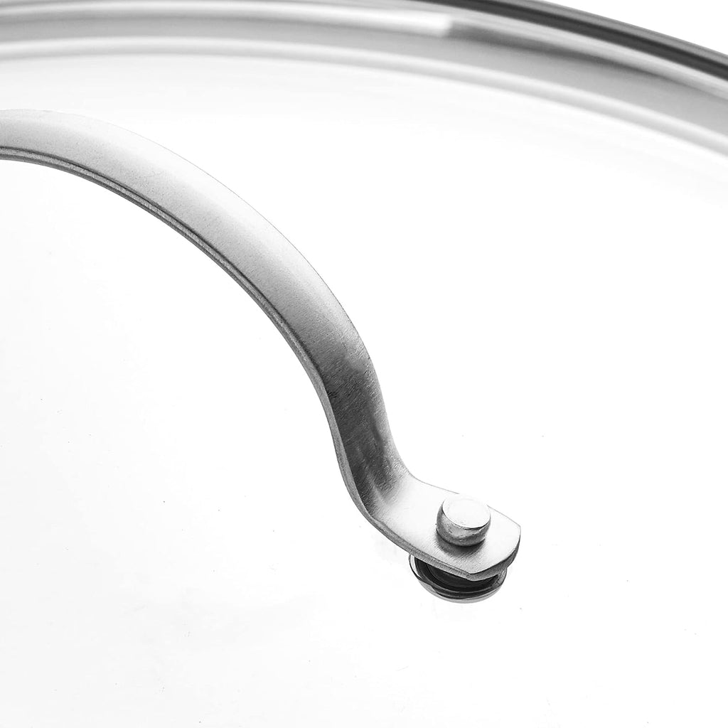 GreenPan Glass Lid with Stainless Steel Handle, 12', Silver (Pack of 6)