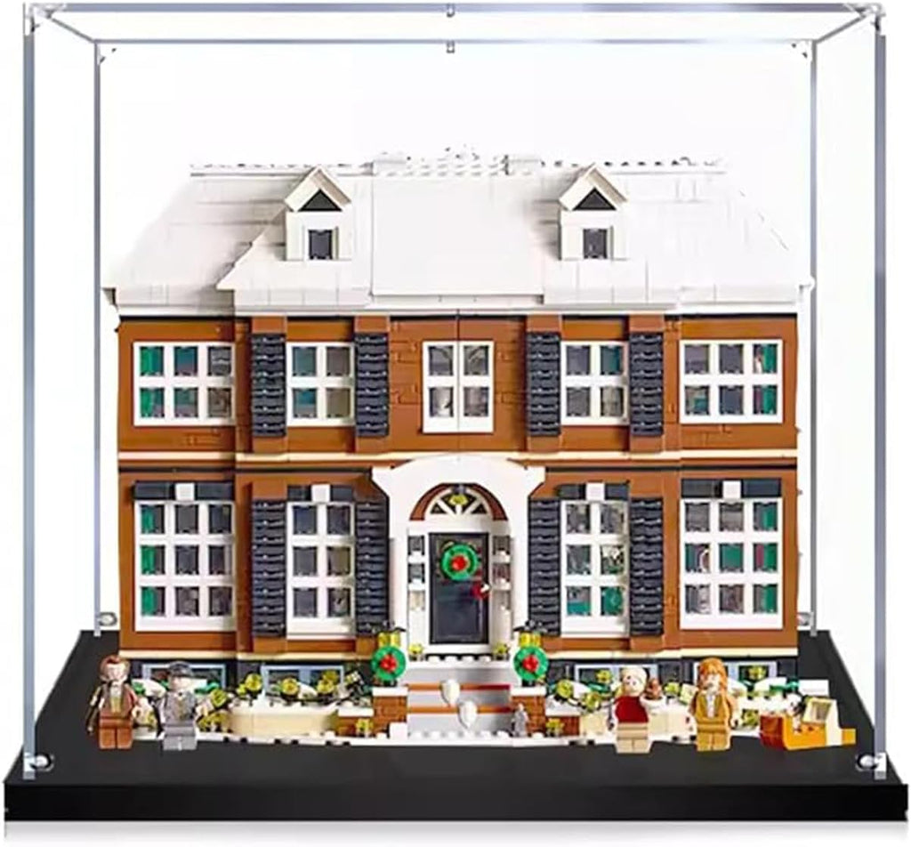 Acrylic Display Case for Lego Ideas Home Alone McCallisters' House 21330, Ultimate Display Solution for Model Collectibles - Protect Your Models (Transparent 3mm)