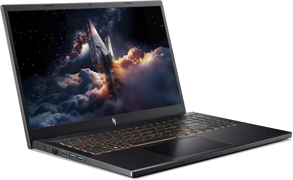 acer Nitro V Gaming Laptop, 15.6' FHD IPS Display, 165Hz, Intel i5-13420H, NVIDIA GeForce RTX 5050 with 8GB GDDR7 VRAM, 16GB RAM, 512GB SSD, BK, Win11H, Obsidian Black, TWE Accessories