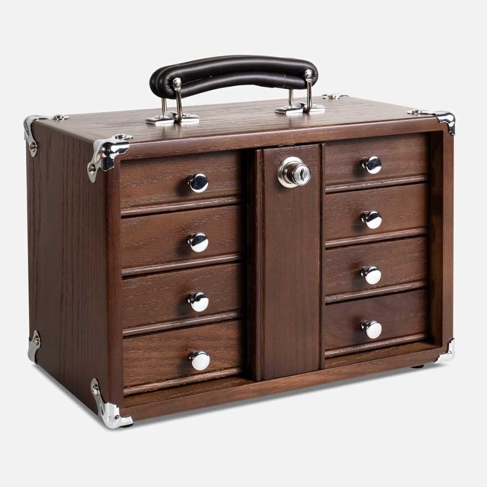 Gerstner International GI-T24-D 11-Drawer Top Chest and GI-T12-D 4-Drawer Mini Chest Combo Set
