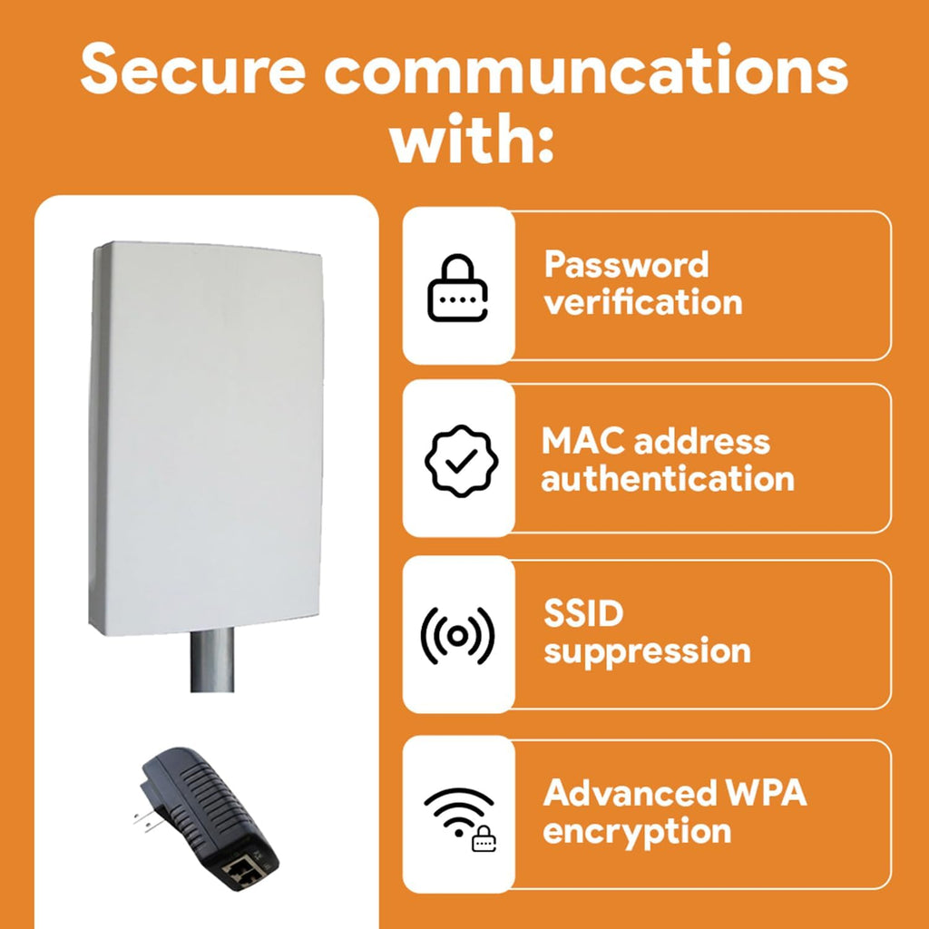 The EZ-Bridge-Lite EZBR-0214+ High Power Outdoor Wireless Point to Point System