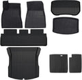 Car Boot Liners TPE Floor Mats Cargo Liner for Tesla for Model 3 for Highland 2024 All Weather Waterproof Anti-Slip Trunk Mats