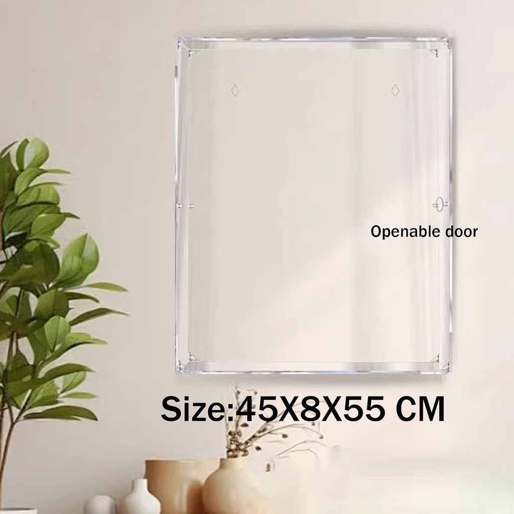 Acrylic Display Case for Lego 31215 Sunflower Wall Hanging Building Set– Dustproof Display Box & Showcase,, Display Box Compatible with Lego 31215 -Only Display case (A)