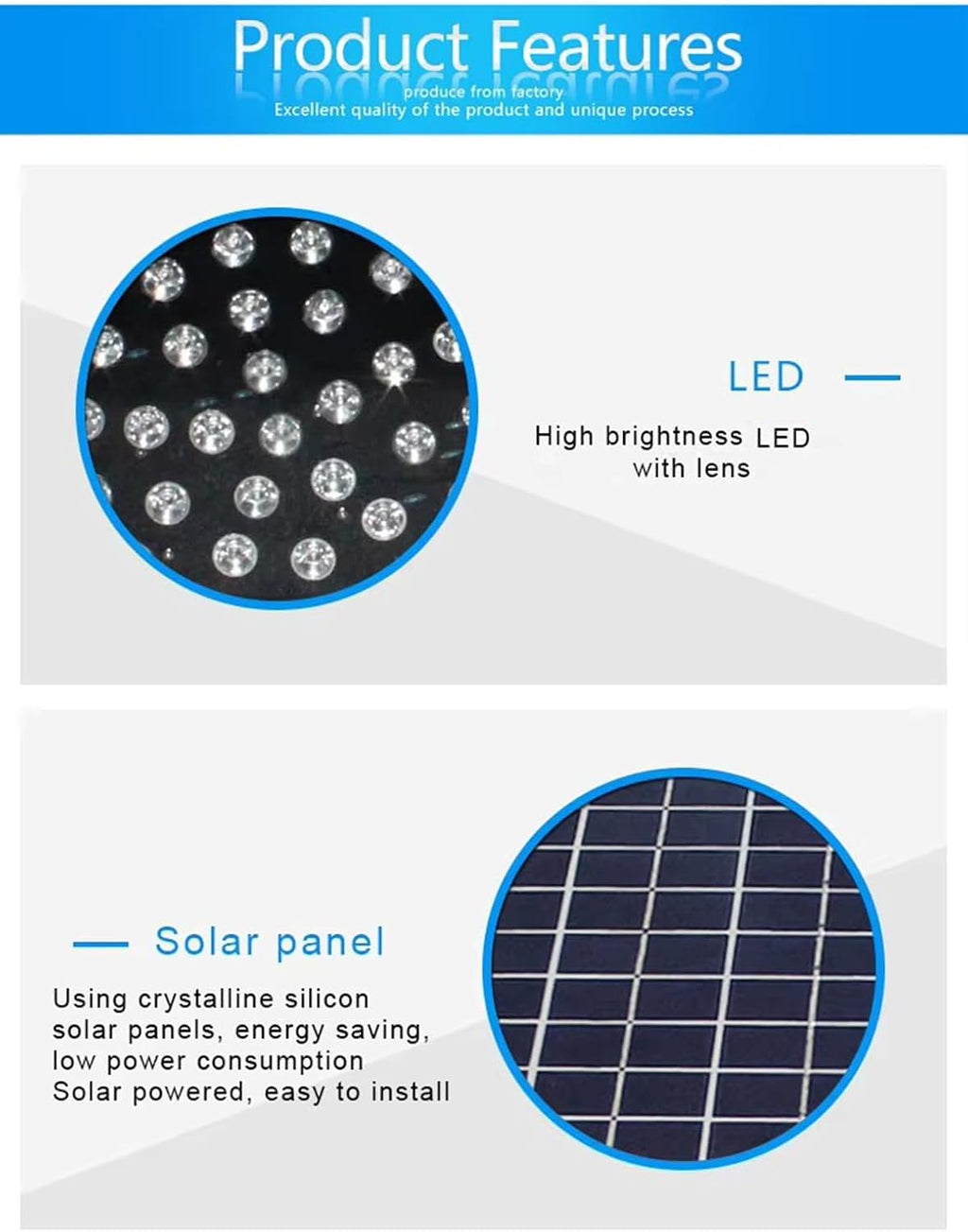 Solar-Powered LED Traffic Light - IP65 Waterproof Flashing Signal Sign with Solar Panel for Emergency Use (16in/40cm) - Ideal for Road Safety and Traffic Control