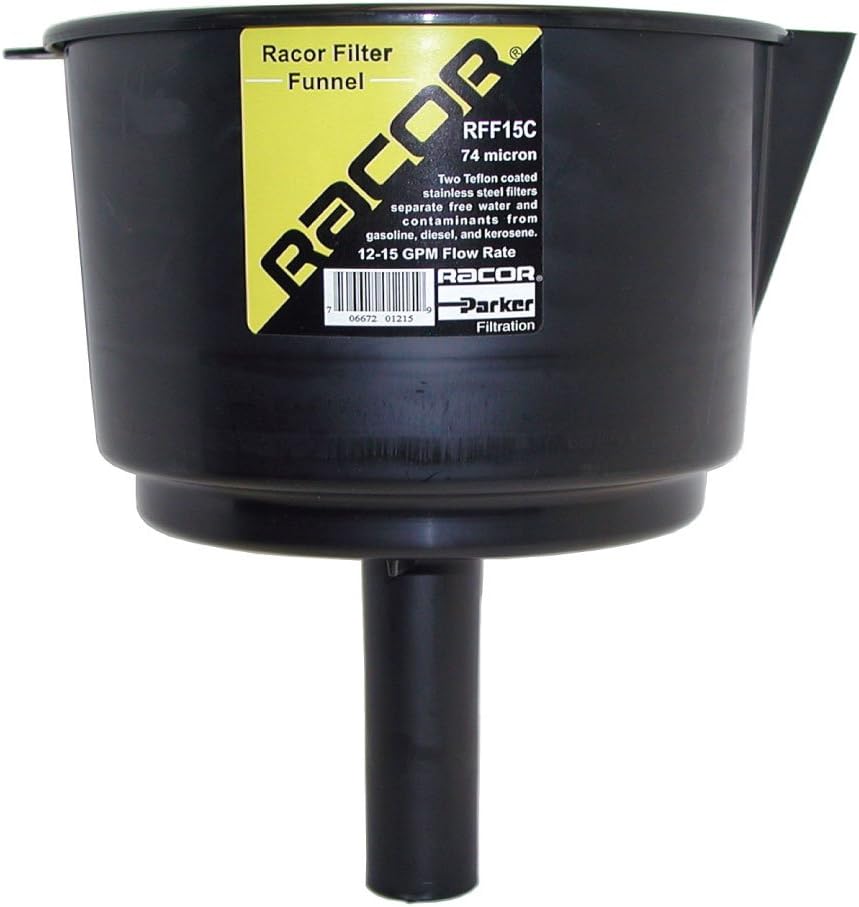 Racor RFF15C Fuel Filtr Funnel 15 Gpm Made by Racor