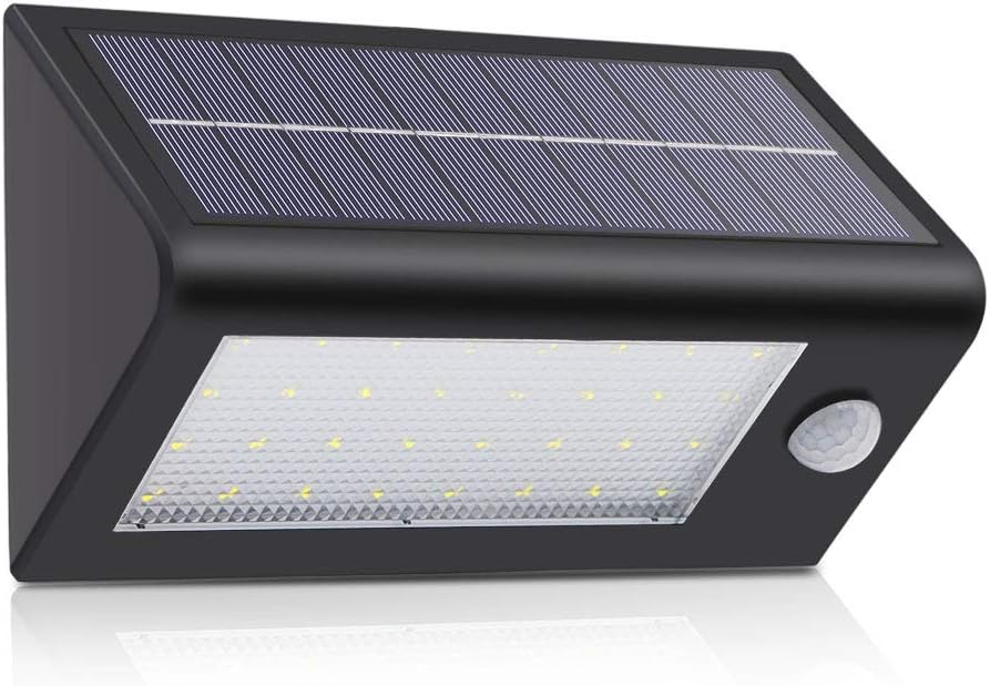 Porch & Patio Lighting 5pcs/lot Solar Light 32LED Wall Light Outdoor Body Sensor Light Home Villa Landscape Emergency Garden Street Light (Color : Black Shell) (Black Shell)
