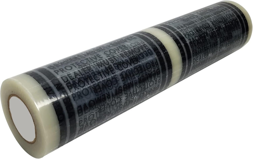 Adhesive Plastic Dealer Must Remove Car Floor Mats (4 MIL / 24 in x 600 FT ROLL)