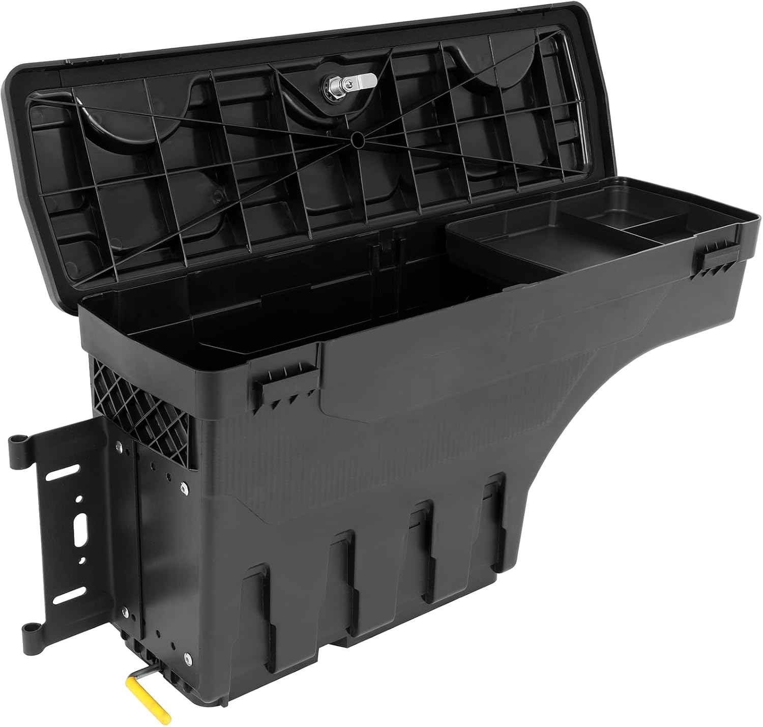 SCITOO Password Truck Bed Storage Box Tits For Ford For F-250 Super Duty For F-350 Super Duty Ford For F-450 Super Duty 1999-2016 Left Driver Side