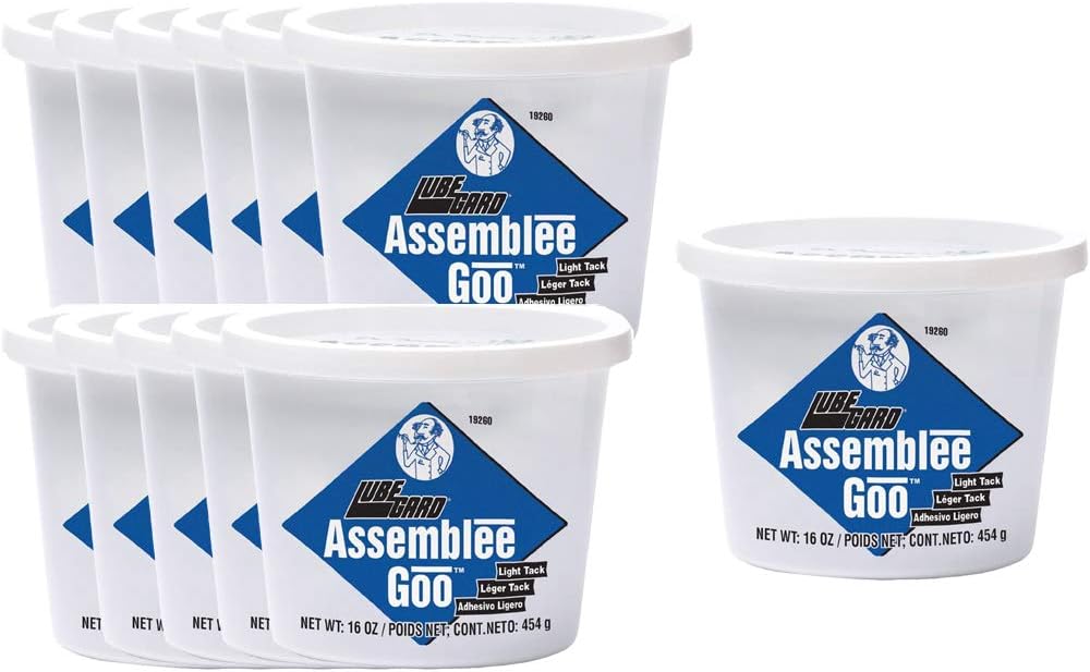Lubegard Assemblee Goo Light Tack Assembly Lubricant (16 oz.) - 12 Pack