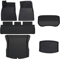 Car Boot Liners TPE Floor Mats Cargo Liner for Tesla for Model 3 for Highland 2024 All Weather Waterproof Anti-Slip Trunk Mats
