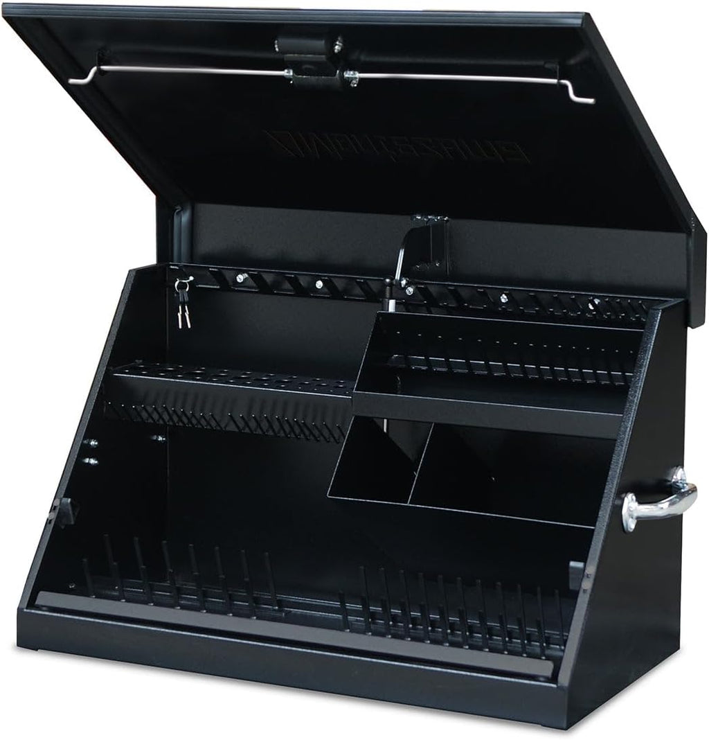 Montezuma – ME300B – 30-Inch Portable TRIANGLE Toolbox – Multi-Tier Design