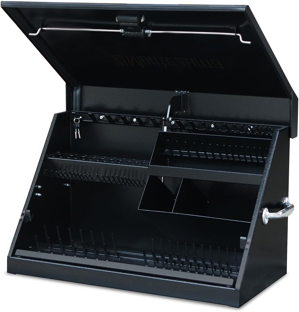 Montezuma – ME300B – 30-Inch Portable TRIANGLE Toolbox – Multi-Tier Design