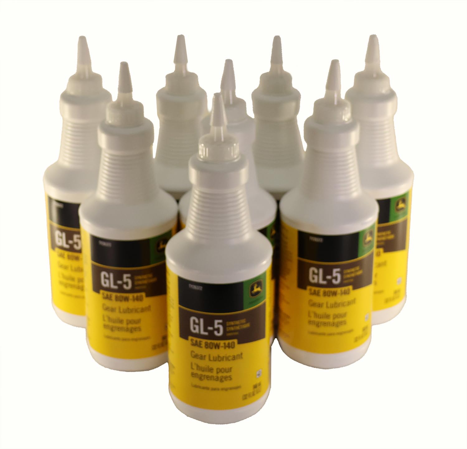 John Deere Original Equipment (8 Pack) GL-5 Synthetic SAE 80W-140 Gear Lubricant - TY26372