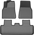 Compatible with Tesla Model Y 7 Seater and Model Y 5 Seat All Weather TPE Waterproof Anti-Slip Floor Mat Cargo Liner 2020-2023 Accessories(Y-5-Seat FL-3-LHD)