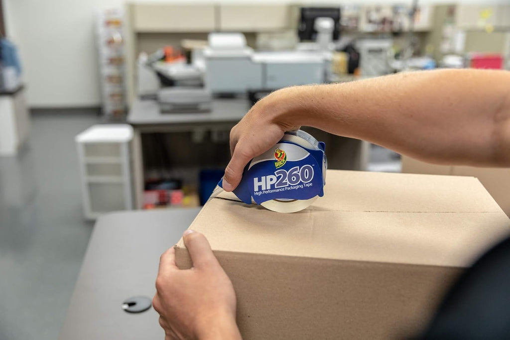 Duck High Performance Clear Packing Tape Refills - 36 Rolls of HP260 Strong Packaging Tape for Shipping, Moving, Mailing & Storage Boxes - 3' Core, 1.88 Inch x 60 Yards, Clear (1144714)