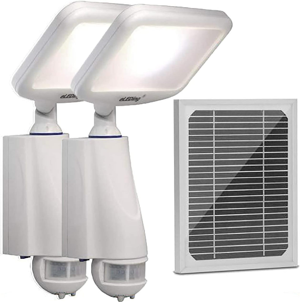 eLEDing Solar Power Microgrid CREE LED Pure Digital Smart for Dusk to Dawn Motion Activated Security Safety CCTV Street Parking Flood Spot Light(2)